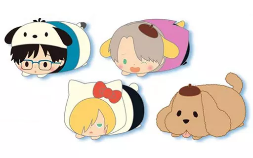 全4種セット 「ユーリ!!! on ICE×サンリオキャラクターズ もちころりん」
