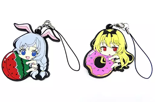 ユエ＆シア ラバーストラップ2個セット 「C92 ありふれた職業で世界最強 おでかけセット」