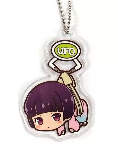 千寿ムラマサ UFOつままれアクリルキーチェーンマスコット 「エロマンガ先生」