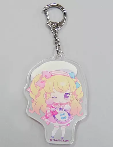 夢川ゆい 「アイドルタイムプリパラ×animatecafe トレーディングアクリルキーホルダーA」明