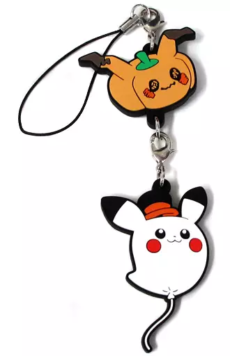 パンプキンミミッキュ＆ゴーストピカチュウ 「ポケットモンスター ラバーストラップコレクション Pokemon Halloween Time」 ポケモンセンター限定