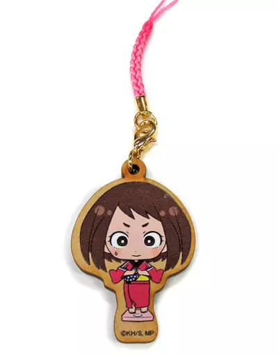 麗日お茶子 「僕のヒーローアカデミア×大江戸温泉物語～Plus Ultra!!大江戸温泉課外授業～ ぴこどろ.温泉木札meets大江戸温泉」