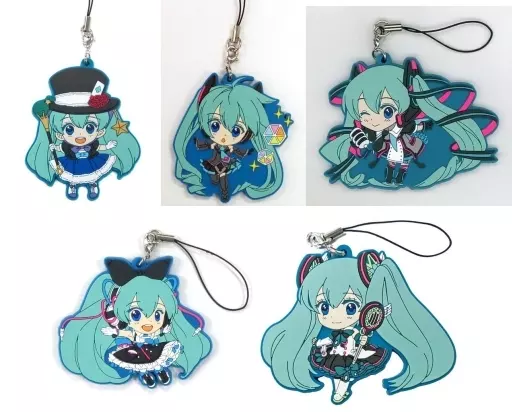 全5種セット 「初音ミク マジカルミライ 2017 ラバーストラップコレクション」