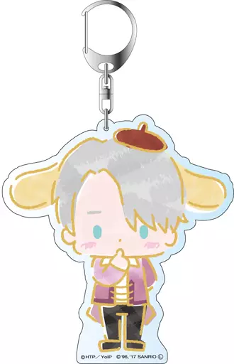 ヴィクトル・ニキフォロフ(スタンプラリーver.) デカキーホルダー 「ユーリ!!! on ICE × サンリオキャラクターズ」