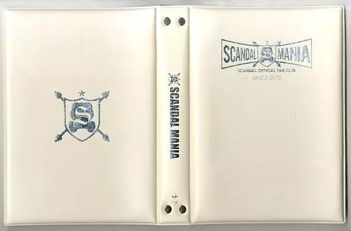 駿河屋 -<中古>SCANDAL MANIA 会報バインダー(アイボリー×シルバー