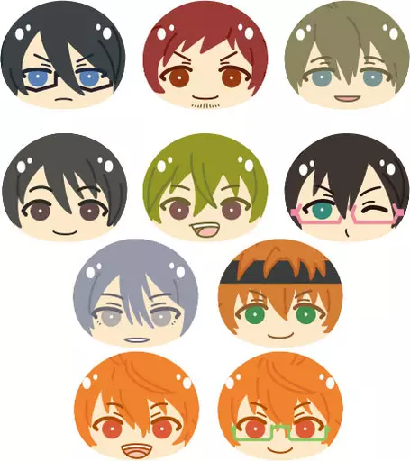 全10種セット 「アイドルマスター SideM おまんじゅうにぎにぎマスコット1」