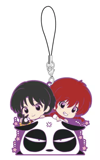 あかね＆らんま＆玄馬＆Pちゃん 「らんま1/2 ラバーストラップコレクション」