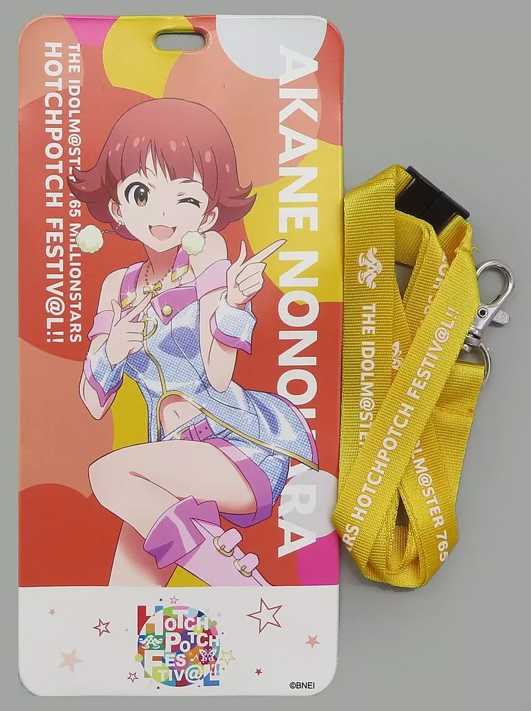 野々原茜 公式チケットケース 「THE IDOLM＠STER 765 MILLIONSTARS HOTCHPOTCH FESTIV＠L!!」