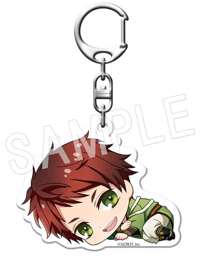 徳川綱吉 「茜さすセカイでキミと詠う ふぉーちゅん☆アクリルキーホルダー そいねっころんver.」