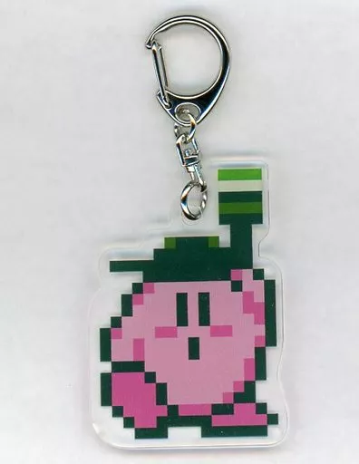 カービィ(ドット) アクリルキーホルダー 「カービィのプププなペイント日和」