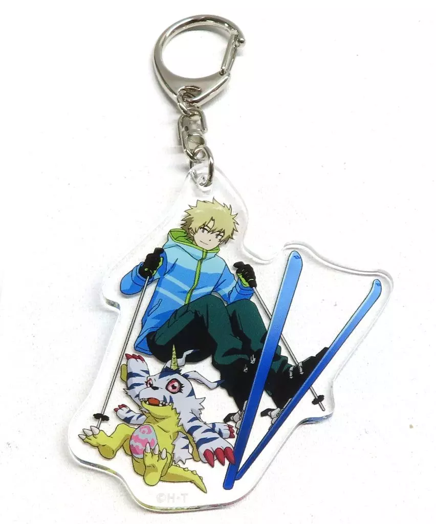石田ヤマト＆ガブモン アクリルキーホルダー 「デジモンアドベンチャー tri. デジモンtri.ショップ PART3 in 池袋P’PARCO」