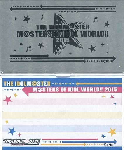 名刺ケース 「THE IDOLM＠STER M＠STERS OF IDOL WORLD!!2015」