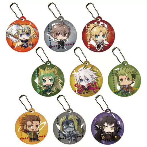 全9種セット 「Fate/Apocrypha キャラレザーチャーム01」