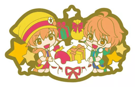 W トイズワークスコレクション にいてんごしすたぁず Xmas ラバーストラップ 「アイドルマスター SideM」