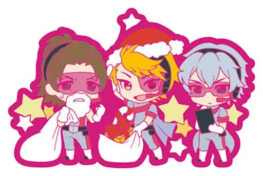 S.E.M. トイズワークスコレクション にいてんごしすたぁず Xmas ラバーストラップ 「アイドルマスター SideM」