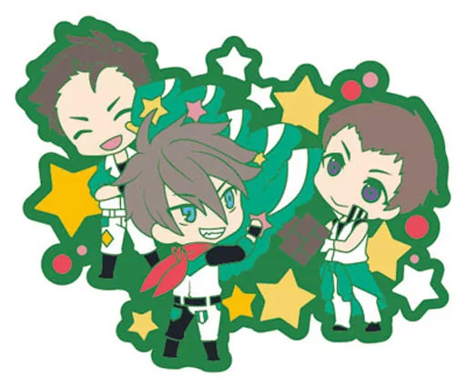FRAME トイズワークスコレクション にいてんごしすたぁず Xmas ラバーストラップ 「アイドルマスター SideM」