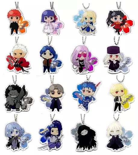 全16種セット 「劇場版 Fate/stay nightアクリルキーホルダーコレクション」