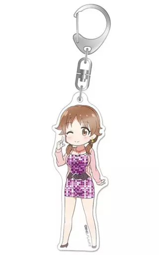 片桐早苗(パープル) アクリルキーホルダー 「アイドルマスター シンデレラガールズ劇場」