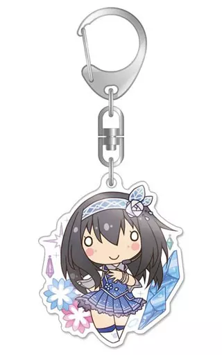鷺沢文香(咲いてJewel ver.) ちまドル アクリルキーホルダー 「アイドルマスター シンデレラガールズ」
