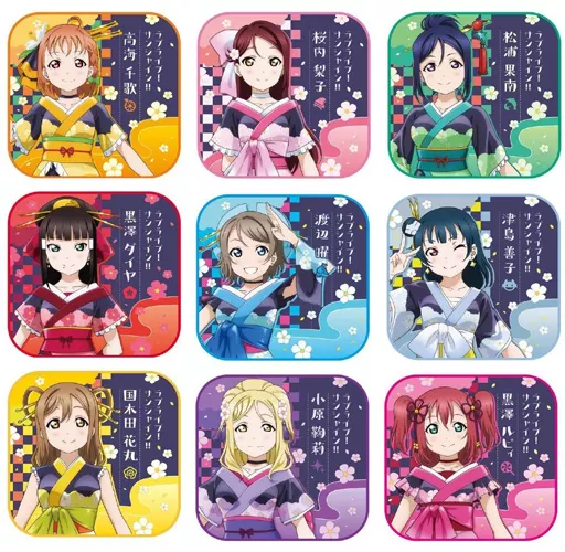 全9種セット 「ラブライブ!サンシャイン!! ミニタオル MY舞☆TONIGHT Ver」