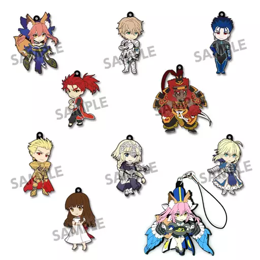 全10種セット 「ぴくりる! Fate/EXTELLA トレーディングストラップ vol.2」