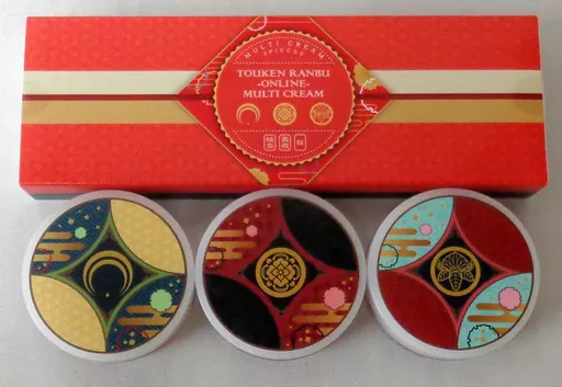 三日月宗近＆加州清光＆一期一振 マルチクリームAセット(3種セット) 「刀剣乱舞-ONLINE-」