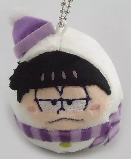 一松 雪だる松マスコットキーチェーン 「おそ松さん」