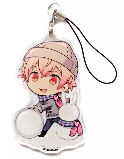 如月恋 「きゃらふぉるむ ツキウタ。 THE ANIMATION アクリルストラップコレクション 雪うさぎver.」 アニメイトガールズフェスティバル2017グッズ
