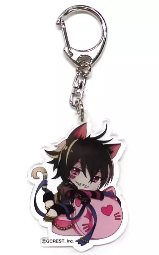 チェシャ猫 「夢王国と眠れる100人の王子様 ふぉーちゅん☆アクリルキーホルダー Priコフレver.」 アニメイトガールズフェスティバル2017グッズ