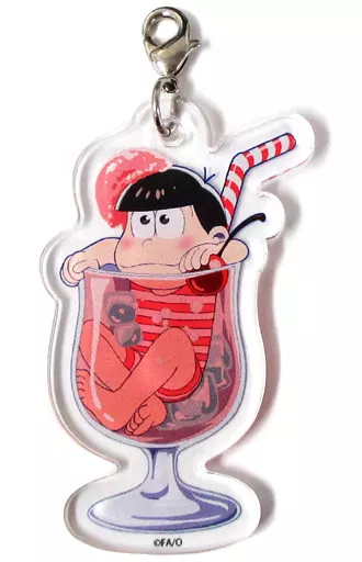 おそ松 「おそ松さん 夏の松の市 トレーディングアクリルチャーム クリームソーダ松ver.」