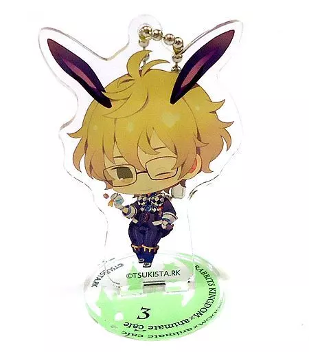 弥生春 「2.5次元ダンスライブ『ツキウタ。』ステージ ツキステ。 第5幕 Rabbits Kingdom×animatecafe トレーディングアクリルスタンドキーホルダー」