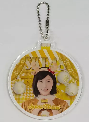松井珠理奈(SKE48) アクリルキーチェーン 2017年X’mas AKB48グループショップ限定