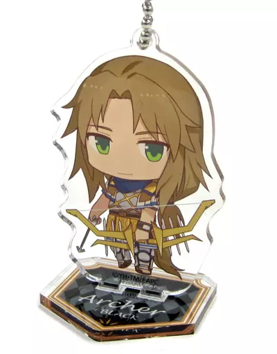 黒のアーチャー 「Fate/Apocrypha×animatecafe トレーディングアクリルスタンドキーホルダー side BLACK」