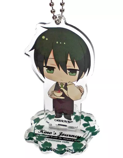 キノ(ギャルソン) 「キノの旅 -the Beautiful World- the Animated Series×animatecafe トレーディングアクリルスタンドキーホルダー」（チェーン欠品）