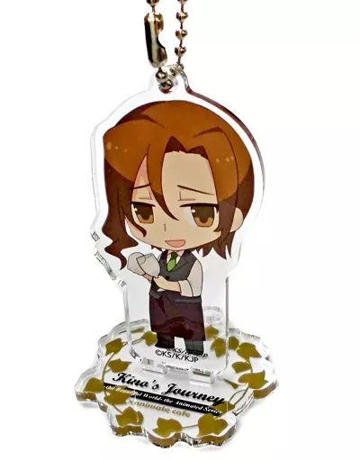 相棒 「キノの旅 -the Beautiful World- the Animated Series×animatecafe トレーディングアクリルスタンドキーホルダー」