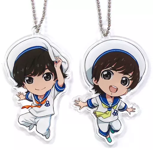 代永翼＆畠中祐 水平衣装アクリスキーホルダー2個セット 「代永翼と畠中祐のなりゆきNIGHTファンミーティング第4夜」 おててあわせ会参加セット同梱品