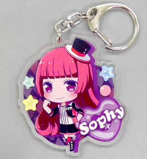 北条そふぃ 「アイドルタイムプリパラ プリパラツアーズ in じょいぽりす アクリルキーホルダー」
