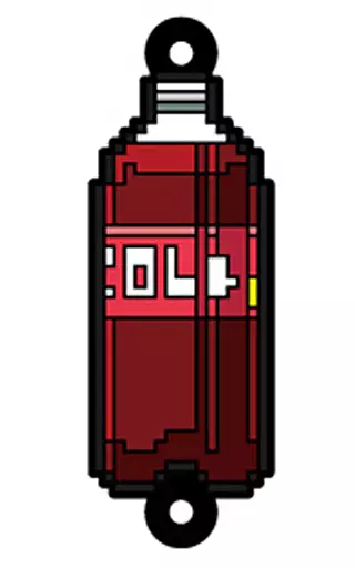 コーラ 「干物妹!うまるちゃんR ドット絵トレーディングラバーキーホルダー」