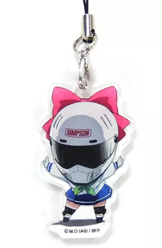 来夢先輩 杉本功描き下ろしSDキャラアクリルキーホルダー 「Blu-ray/DVD ばくおん!! 6巻」 初回限定版特典