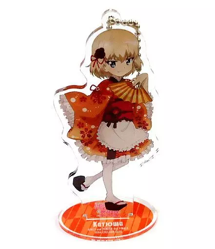カチューシャ スタンド付きビッグアクリルキーホルダー 「セガコラボカフェ ガールズ＆パンツァー 最終章 第1弾」