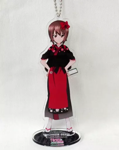 西住まほ スタンド付きビッグアクリルキーホルダー 「セガコラボカフェ ガールズ＆パンツァー 最終章 第1弾」