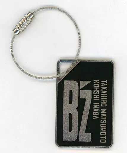 B’z キーホルダー(ブラック) 「オフィシャルファンクラブ B’z Party」 2年以上会員継続特典
