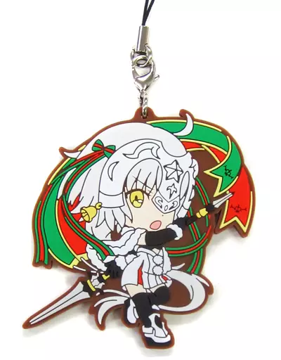 ランサー/ジャンヌ・ダルク・オルタ・サンタ・リリィ サーヴァント ガールズver. ラバーストラップ きゅんキャラいらすとれーしょんず 「一番くじ Fate/Grand Order 剣轟一閃‐宮本武蔵、ここに推参!」 F賞