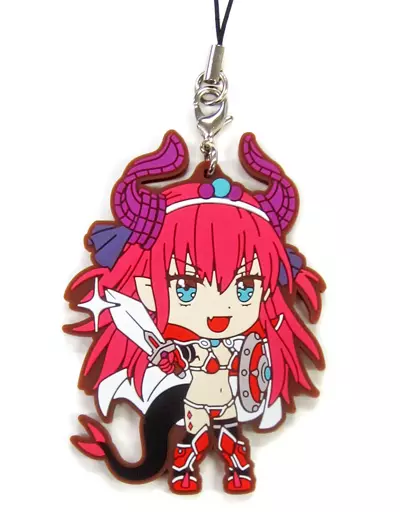 セイバー/エリザベート・バートリーサーヴァント ガールズver. ラバーストラップ きゅんキャラいらすとれーしょんず 「一番くじ Fate/Grand Order 剣轟一閃‐宮本武蔵、ここに推参!」 F賞
