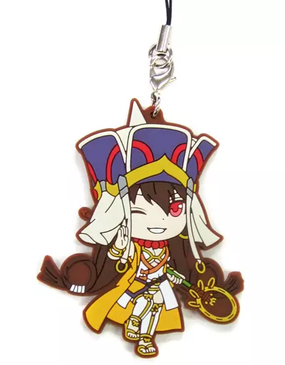 キャスター/玄奘三蔵 サーヴァント ガールズver. ラバーストラップ きゅんキャラいらすとれーしょんず 「一番くじ Fate/Grand Order 剣轟一閃‐宮本武蔵、ここに推参!」 F賞