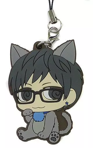 [単品] 寺島拓篤 ゆーぽん先生描き下ろしケモちみラバーストラップ 「羽多野・寺島 Radio 2D LOVE イベント第5弾」 ゆーぽん先生描き下ろしケモちみラバーストラップセット 同梱品