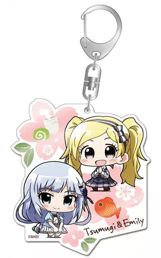 白石紬＆エミリー スチュアート ミニッチュ アクリルキーホルダー 「アイドルマスター ミリオンライブ!」