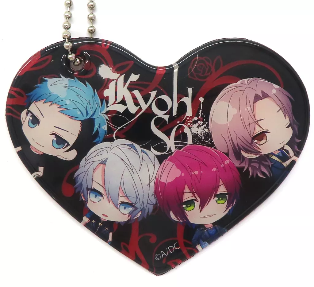 KYOHSO ハート型ソフトキーホルダー 「DYNAMIC CHORD」 C93グッズ