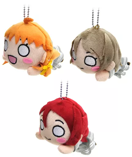 全3種セット 寝そべりキーチェーンマスコット”2年生-夏制服” 「ラブライブ!サンシャイン!!」