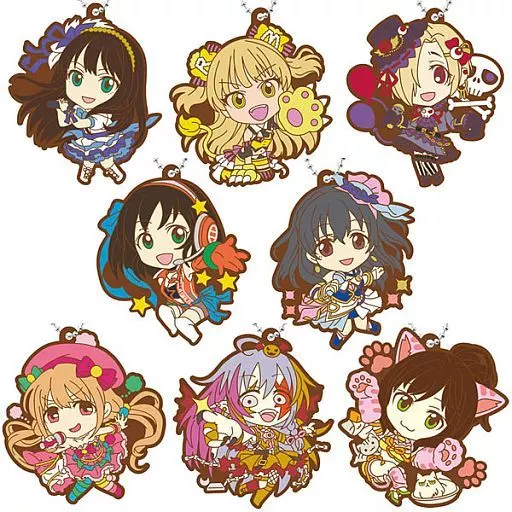 全8種セット 「アイドルマスターシンデレラガールズ カプセルラバーマスコット2」